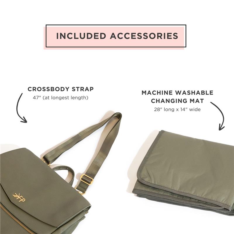 Freshly Picked - Sage Classic Diaper Bag Ii Image 6