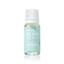Fridababy Breathe Frida organic vapor bath drops in a 9.5 ml bottle, featuring a light blue label with text.