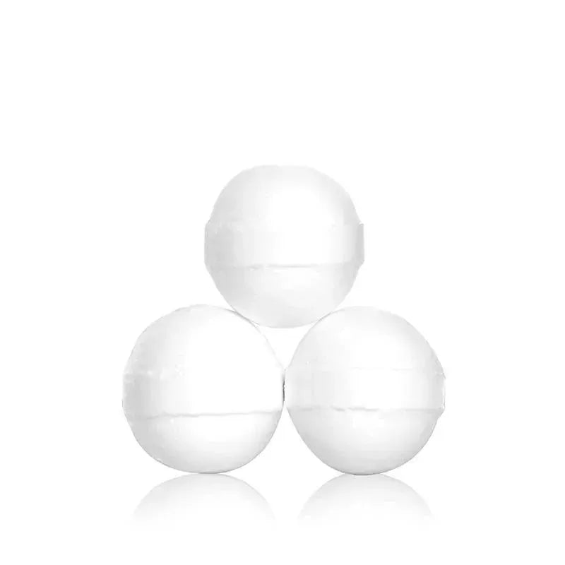 FridaBaby 3Pk Breathefrida Vapor Bath Bombs, featuring three white bath bombs stacked.