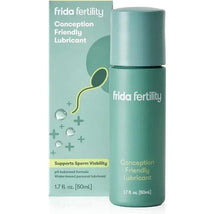 Fridababy Fertility Lubricant, a 1.7 fl oz water-based personal lubricant, supports sperm viability and is pH balanced.