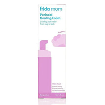 Frida Mom Perineal Healing Foam, a 5 fl. oz. postpartum product with witch hazel for cooling pain relief.