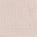 Muslin burp cloth in soft pink, large size 20 x 10 inches, featuring a textured, lightweight fabric suitable for babies.