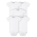 Gerber - ONESIES Brand Short Sleeve Bodysuits, 5 Pack Image 1