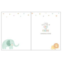Gina B Designs - Baby Greeting Card Jungle Grand Baby Image 2