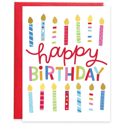 Gina B Designs - Birthday Greeting Card Bday Candles Image 1