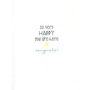 Gina B Designs - Welcome Sweet Baby Boy Greeting Card For Baby Shower, New Parents, Mother-To-Be Image 2