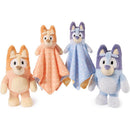 Gund Bingo Lovey Plush 13, featuring four plush toys in pastel colors with polka dot blankets.