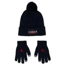 Jordan Baby - Hbr Pom Beanie Set, Black Image 1