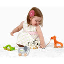 Hape - Elephant Wooden Push and Pull Toddler Toy Image 4