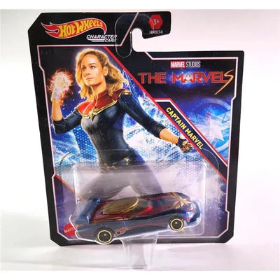 Hot Wheels - Character Cars Marvel The Marvels, Captian Marvel Image 1