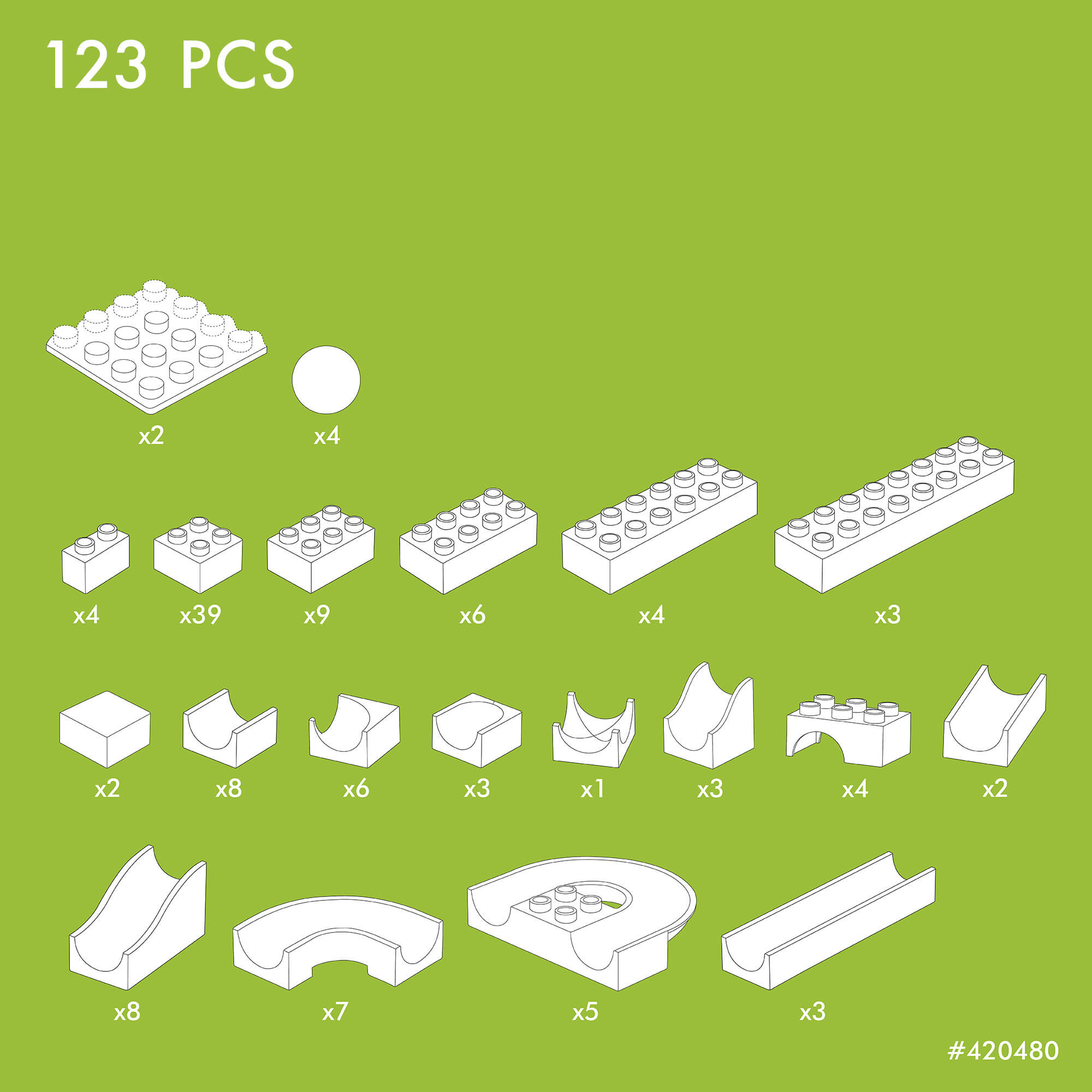 Hubelino Basic Building Box Set