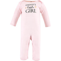 Hudson Baby Cotton Coveralls 3-Pack - Girl Daddy