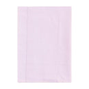 Baby cotton flannel burp cloth in light purple, designed for unisex use, featuring a soft and absorbent texture.