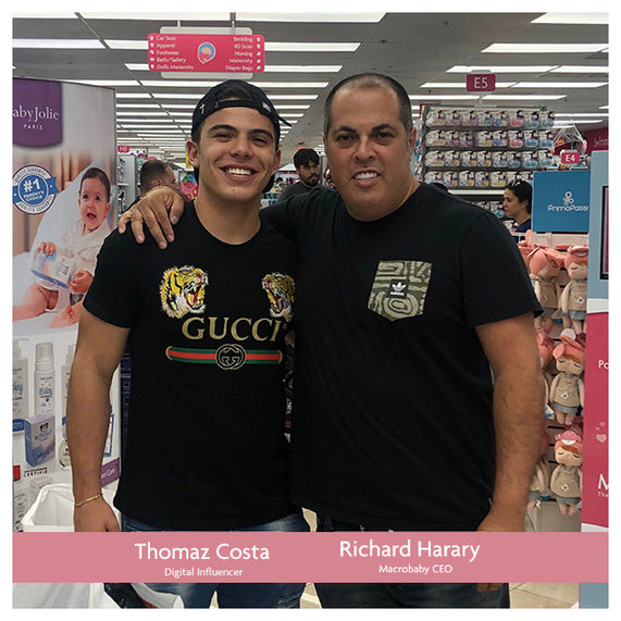 Richard Harary e Thomaz Costa na MacroBaby