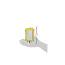 Learning toy resembling a phone with colorful buttons, measuring 6.1 inches, designed for educational play.