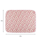 Itzy Ritzy - Itzy Blanket™ featuring a strawberries and cream design, measuring 40x30 inches.