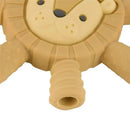 Ritzy Teether™ Baby Molar Teether in lion shape, made of soft silicone, with textured surfaces for soothing gums.
