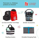 Reusable ice pack featuring an elephant design from J.L. Childress, ideal for soothing bumps and bruises.