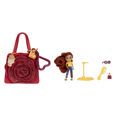 Jakks - Disney Ily Tote-ILY-Teenies 2.25 inch Tall Belle Inspired Doll with Matching Purse  Image 1