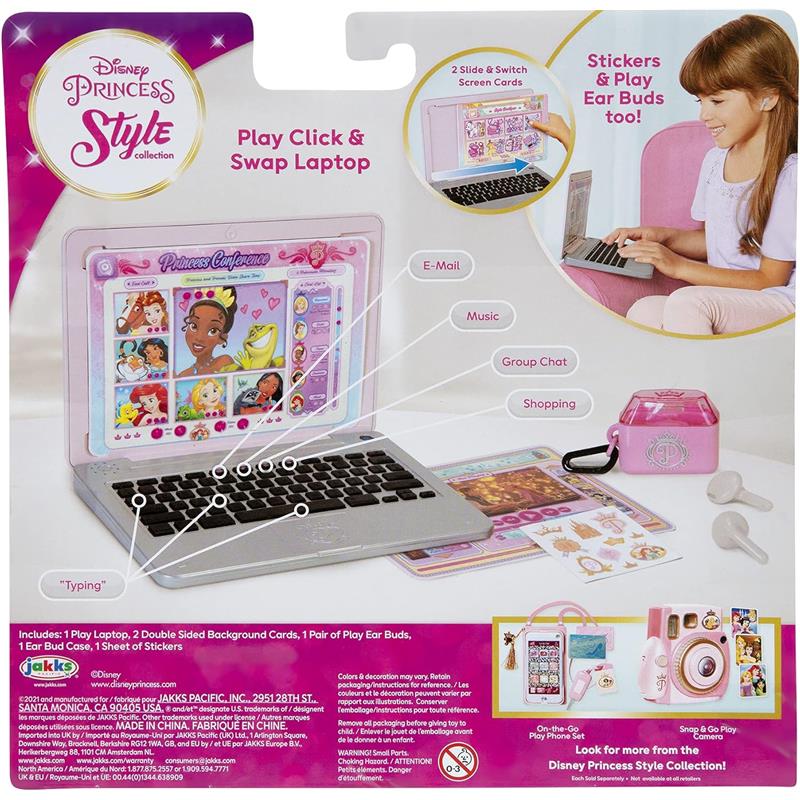 Jakks - Disney Princess Style Collection Laptop Image 8