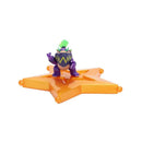 Wonder Bowser Jr. figure from Jakks, displaying a purple design and a star-shaped orange base.