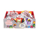 Marvel Tsum Tsums Blind Bag Story Set with assorted character figurines in a display box. Features Marvel branding and collectible details.