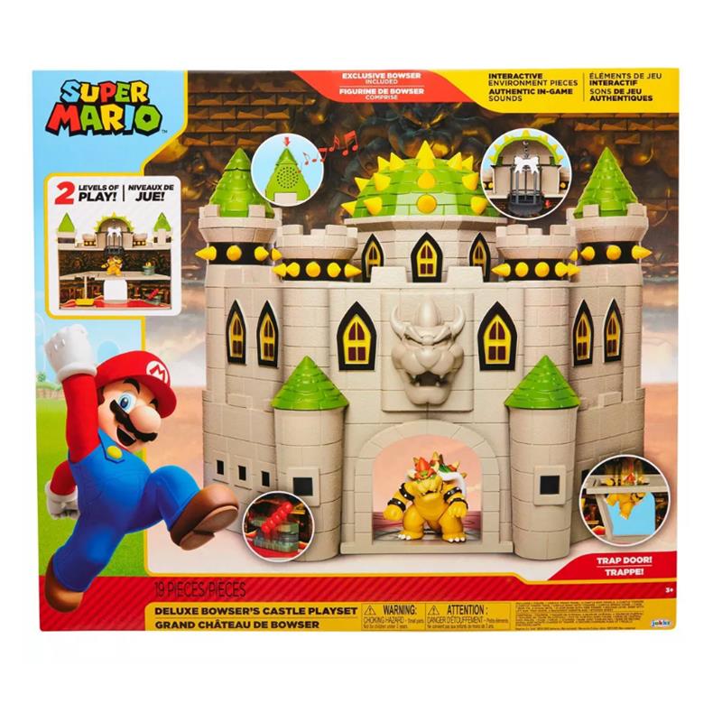 Jakks - Nintendo 2.5 Bowser Castle Playset Image 2