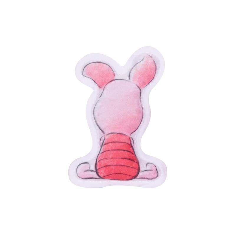 Pooh-inspired nurturing doll by JAKKS Pacific, featuring a soft pink design with prominent ears and a striped body.