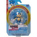 Sonic the Hedgehog 2.5-inch action figure in packaging, featuring a blue character with white gloves and a smiling expression.