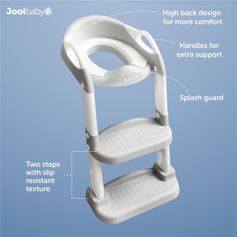 Jool Baby Potty Training Seat with 2 Step Ladder for Toddlers Image 5
