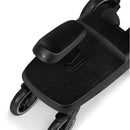 Joolz Aer+ footboard, featuring a textured surface and a side handle for toddlers to easily ride along on a stroller.