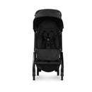 Joolz Aer2 stroller buggy in Space Black, featuring a sleek design, adjustable canopy, and comfortable harness system.