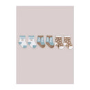 Jujube - Baby Socks Trio, Howdy Partner Blue Image 4