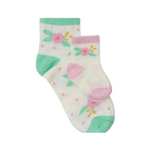 Mini Me Socks Sets by Jujube in Sweet Daisy design, featuring floral patterns and pastel colors.