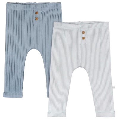 Just Born - 2Pk Pant Baby Boy, Blue Image 1