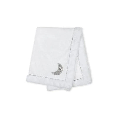 Just Born - Baby Neutral Plush Blanket, Moon Image 1