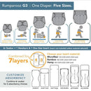 Kanga Care - Rumparooz G3 One Size Pocket Cloth Diaper, Clover Image 3