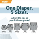 Kanga Care - Rumparooz G3 One Size Pocket Cloth Diaper, Willow Green Image 6