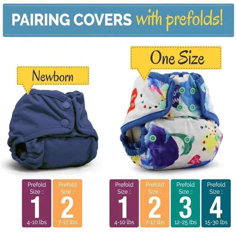 Kanga Care - Rumparooz One Size Cloth Diaper Covers, Willow Green Image 4
