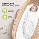 Keababies - 3Pk Soothe Baby Swaddles, Sleep Sack For Newborns, Butterflies 0/3M Image 7