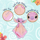 Lilo and Stitch 12-inch Angel plush, featuring soft plush material, satin trim, and an embroidered face.