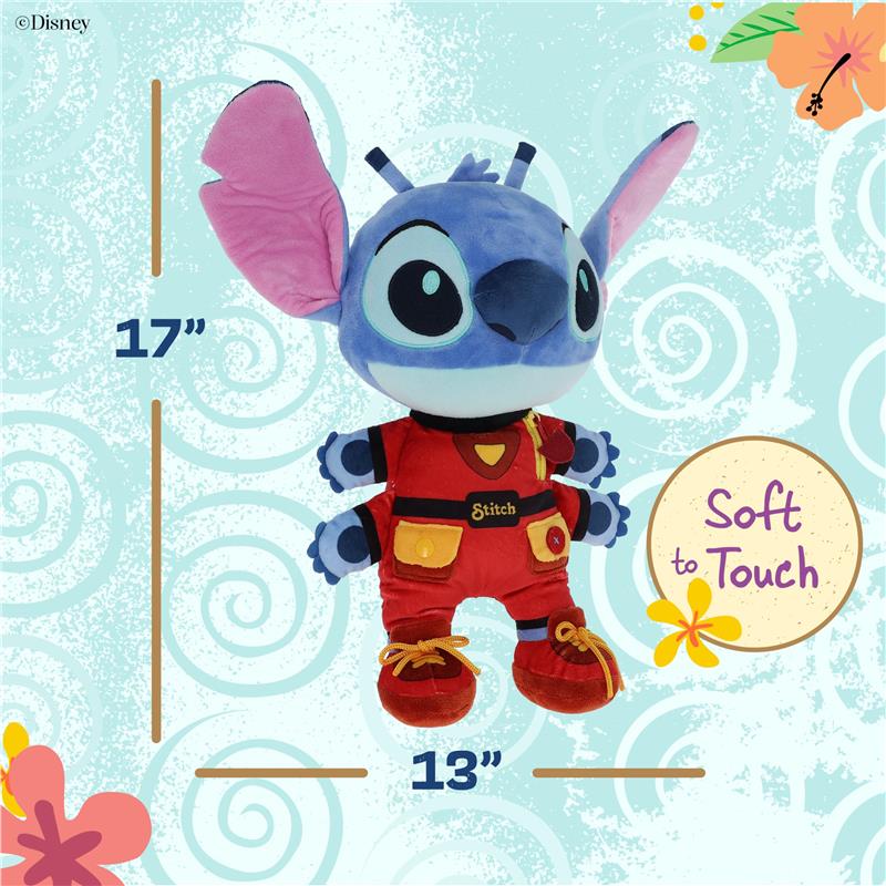 KIDS PREFERRED - Disney Stitch Dress and Play Plush for Babies and Toddlers Image 5