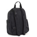 Kipling Maisie Diaper Backpack in Black Noir with adjustable straps and zippered compartments for easy access.