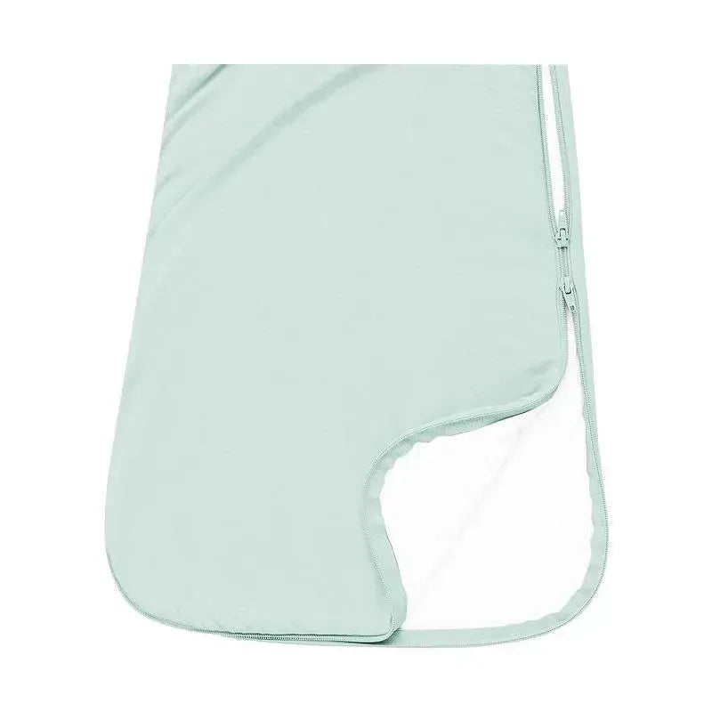 Original Bamboo Sleep Bag 1.0 Tog in sage green, featuring a zip closure and soft fabric for infants.