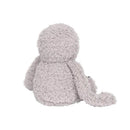 Stuffed sloth plush by Lambs & Ivy, featuring a soft, fluffy gray body and extended arms and legs.