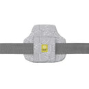 Líllé Baby Complete All Seasons Carrier in Pebble Grey, featuring a geometric pattern and adjustable straps.