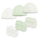 Little Me - 3Pk Baby Joy Hat & Mitt Set Image 1