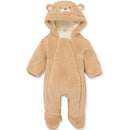 Little Me - Fuzzy Bear Pram, Tan  Image 4