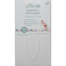 Little Me Laundry Detergent Bag In Box, fragrance-free, 5 liters, hypoallergenic, for sensitive skin, 125 loads.