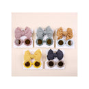 Little Trendy - Baby Sunglasses And Headband Set, Pink Image 2
